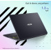 Laptops: ASUS Eeebook 14, 14-inch (35.56 cms) HD, Intel Pentium Silver N6000, Thin and Laptop (4GB/256GB SSD/Integrated Graphics/Windows 11/Office 2021/Black/1.3 kg), E410KA-BV121WS